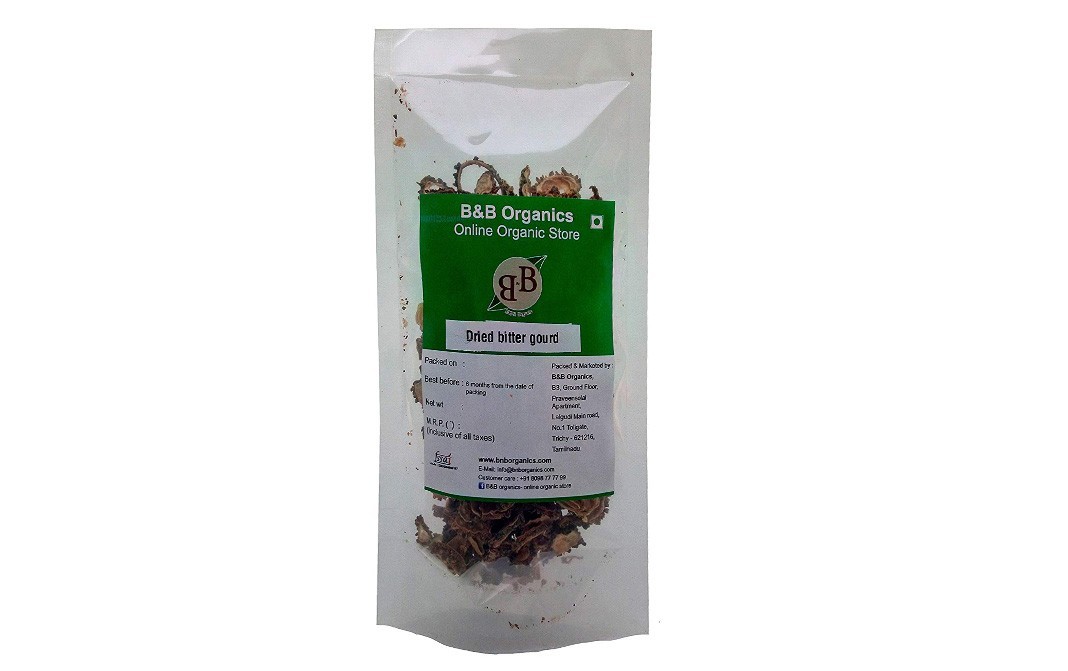 B&B Organics Dried Bitter Gourd    Pack  250 grams